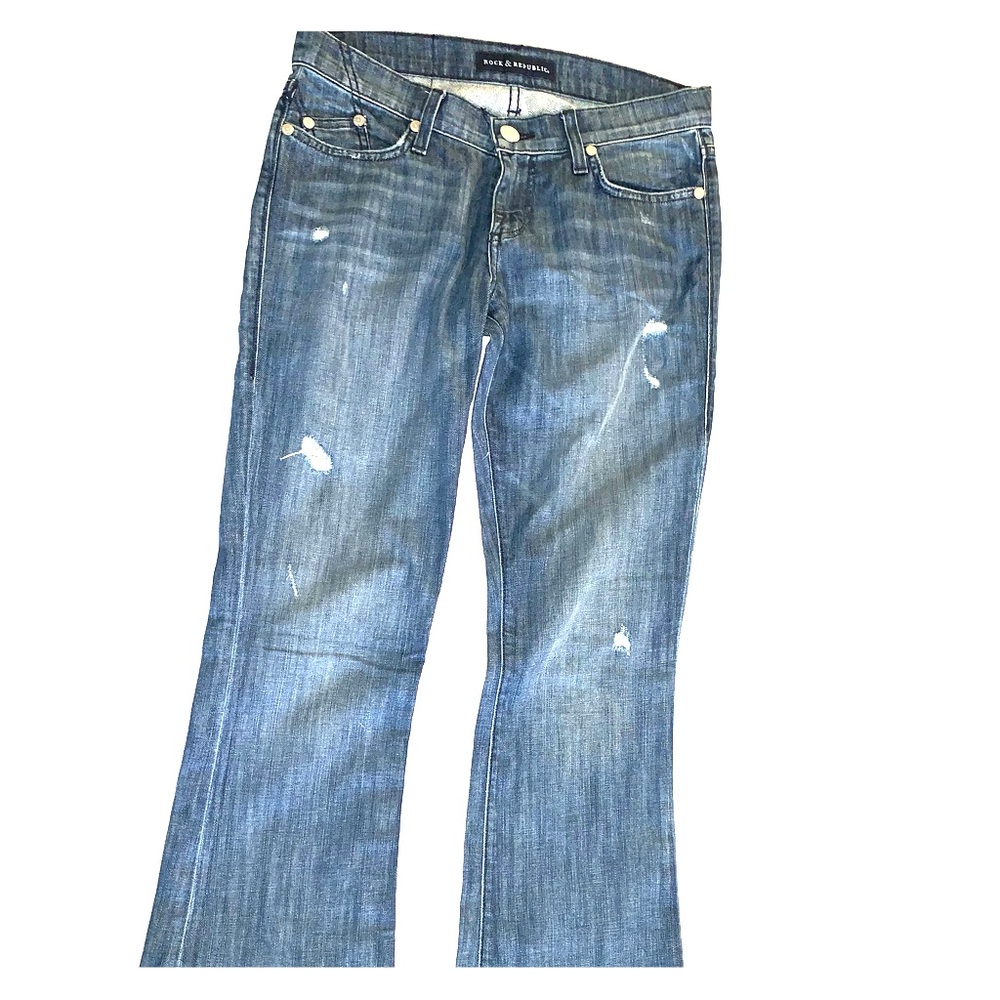 Rock and Republic distressed Kasandra jeans 29